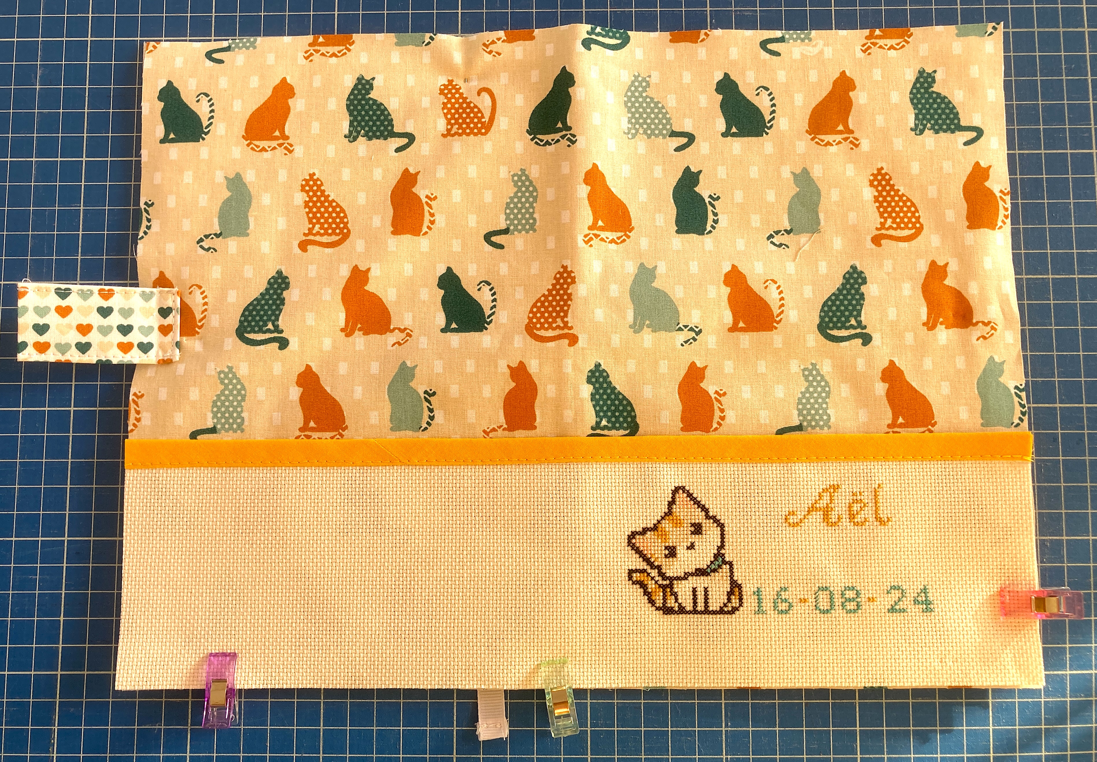 Placer bandeau brodé